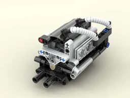 Technic Flat-6 MOC
