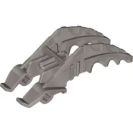 Large Figure Foot, Claw / Flat Silver