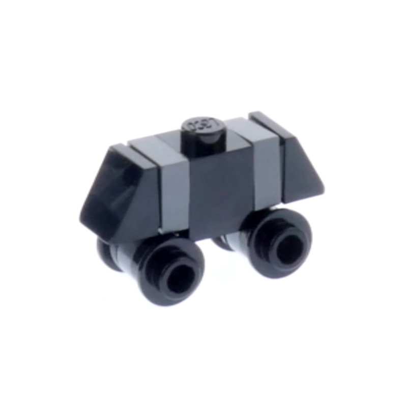 Lego Mouse Droid (MSE-6-series Repair Droid) - Dark Bluish Gray, Open Stud