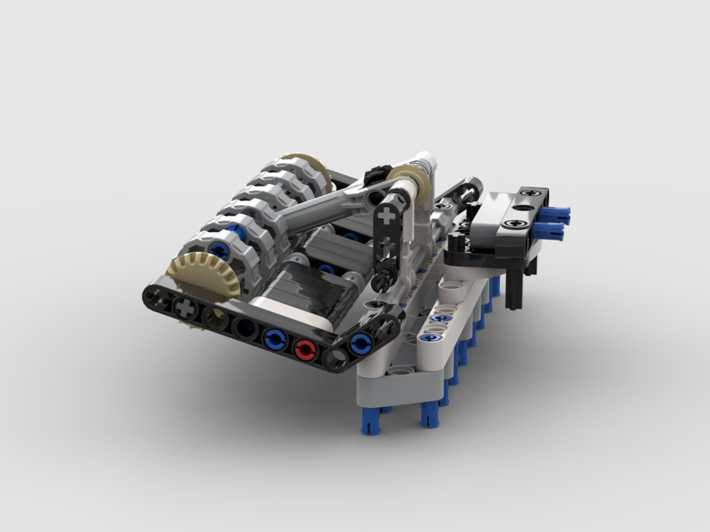 Lego 42158 Grubber with Trailing Roller