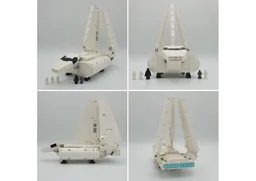 Mini-Scale Imperial Sentinel-Class Shuttle with Display Stand