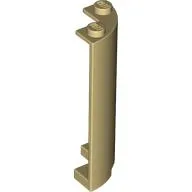 Cylinder Quarter 2 x 2 x 5 (Wall) / Tan