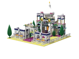 Lego Friends Amusement Park Entrance