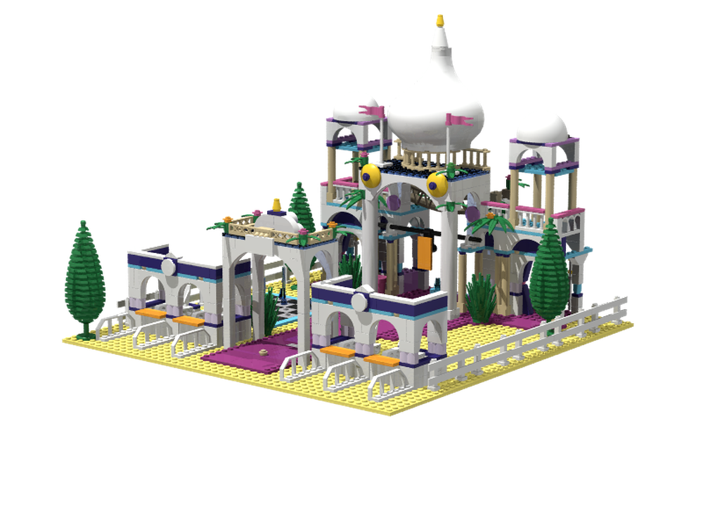 Lego Friends Amusement Park Entrance
