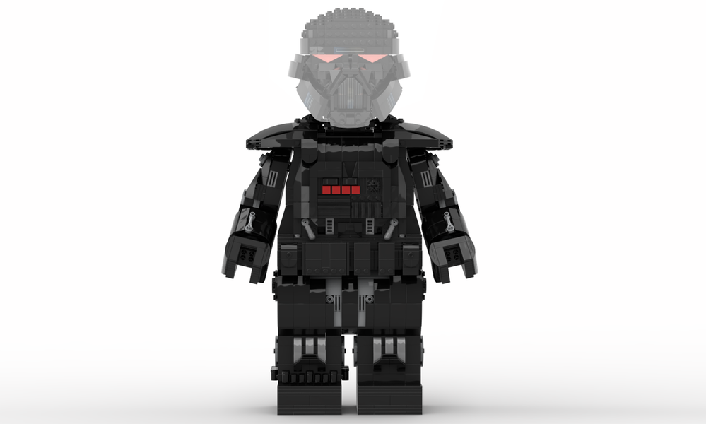 Lego Dark Trooper Mega Figure (fits official Lego Helmet)