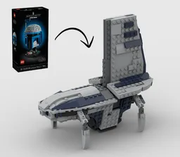 Separatist Shuttle Alternate Build Using Set 75408