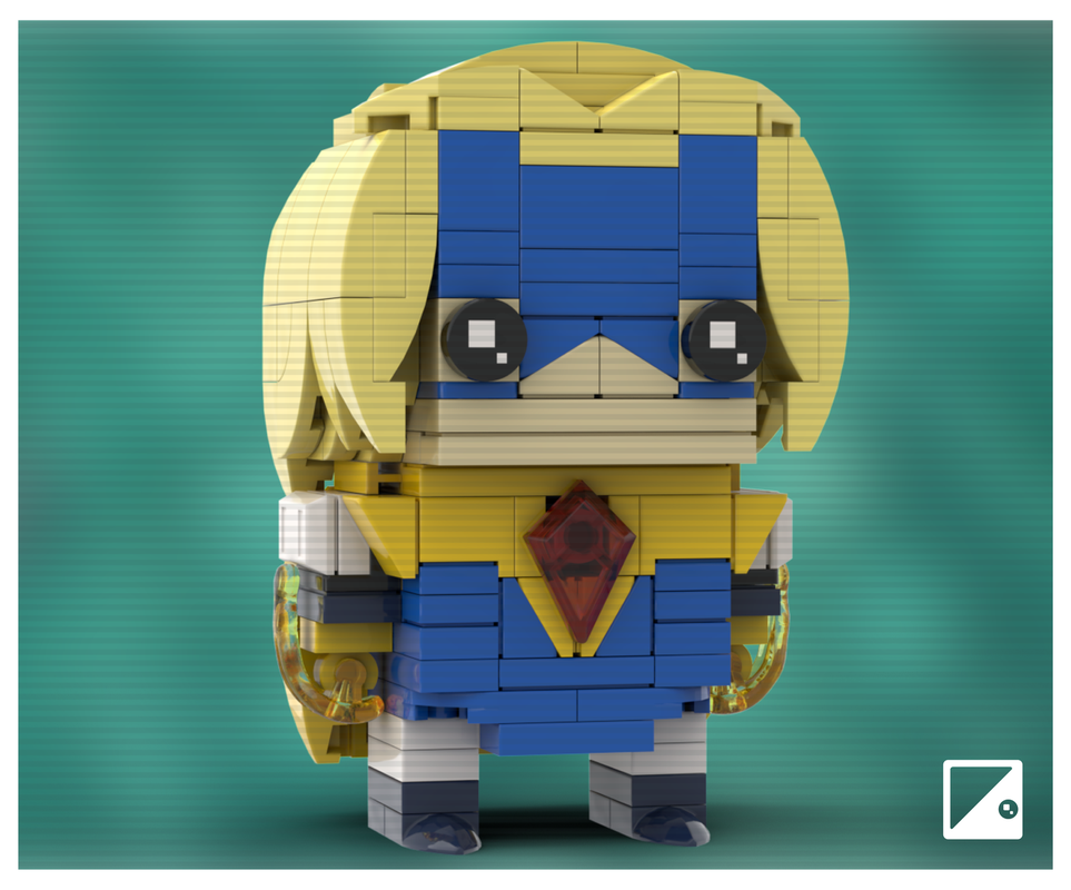 Lego Dispatch LEGO Brickheadz MOC ~ Blonde Blazer