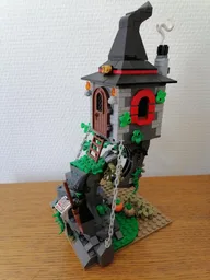 Tensegrety Witch Hut