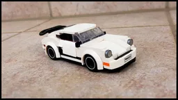 1985 Porsche 911 Turbo / 964 from BAD BOYS in minifig scale