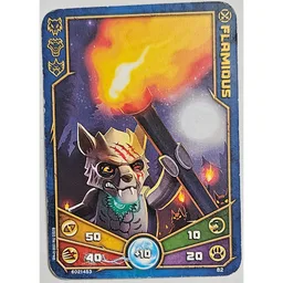 Trading Card, Legends of Chima Deck #1: 82 [Flamious] / [No Color/Any Color]