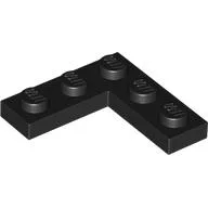 Plate 3 x 3 Corner / Black