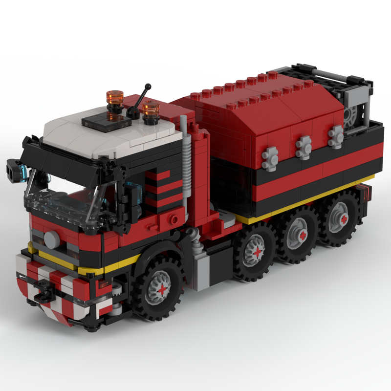 Lego 8x4 Mercedes-Benz Actros Ballast Tractor With Ballast Box Ver. 2 - MST