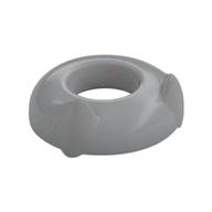 Lego Head Top with Panther Ears [Plain] / Light Bluish Gray