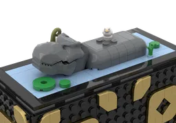 Exotic Green Hippo