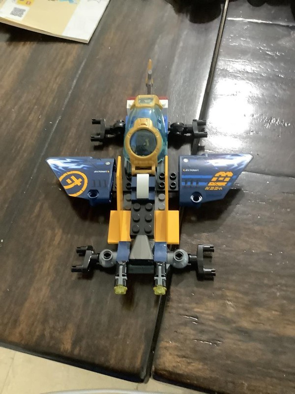 Lego Jay’s ninja hover craft