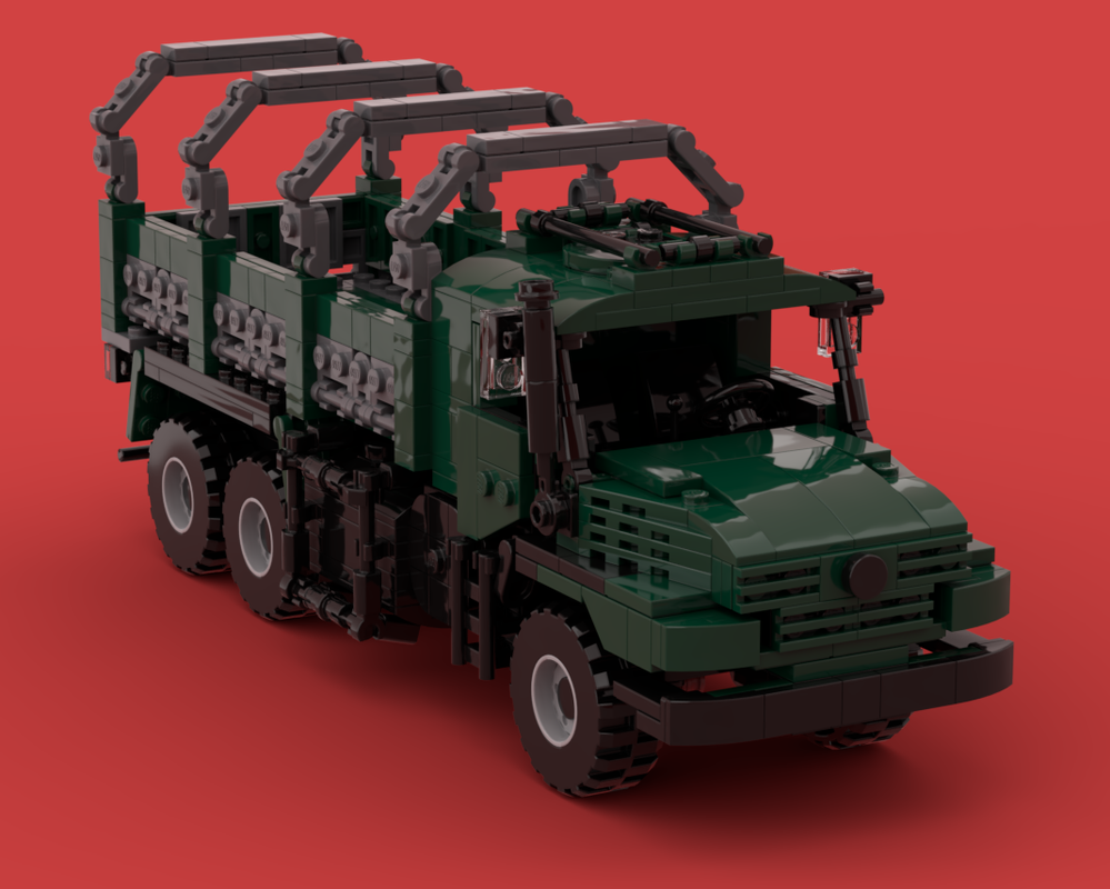 Lego Mercedes-Benz Zetros 6x6 Military Transport