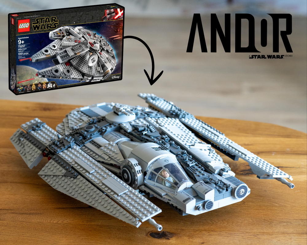 Lego Fondor Haulcraft (75257 Alternate Model)