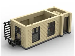 Empty Apt Floor - Compatible with MOC 208116