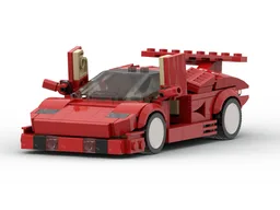 1989 Lamborghini Countach - 8 stud wide