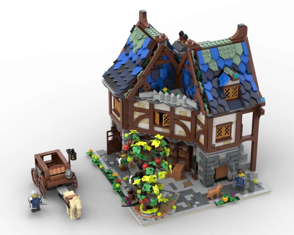 Lego Corner Blacksmith