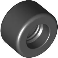 Tyre 14 x 9 Smooth Small Wide Slick / Black