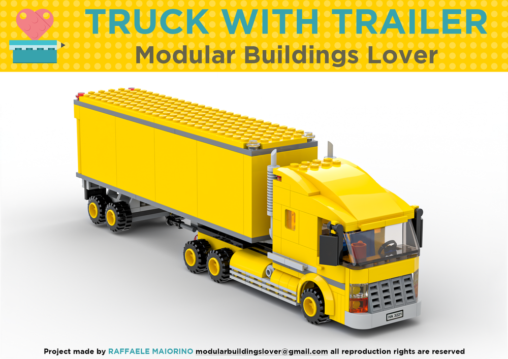 Lego Yellow TRUCK