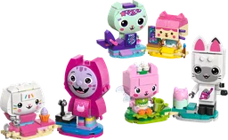 Gabby's Brick-Built Cat Friends