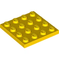 Plate 4 x 4 / Yellow