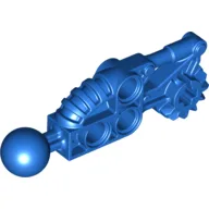 Large Figure Skeletal, Limb, with Ball Joint, and Gear with Axle Hole (Toa Hordika) / Blue