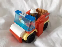 Little Cute Fire Commander Car