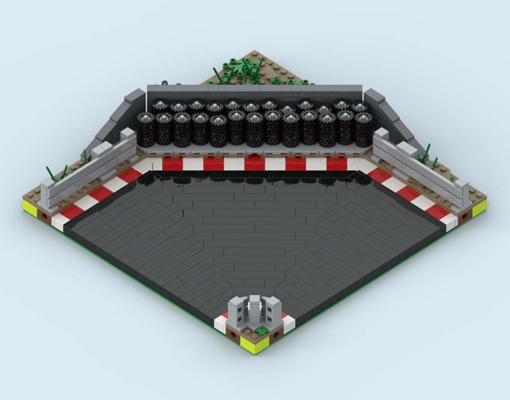 Lego MILS Racetrack Curve V1