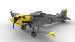 WW2 German BF-109 Fighter Plane