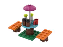 BYGGLEK Food table