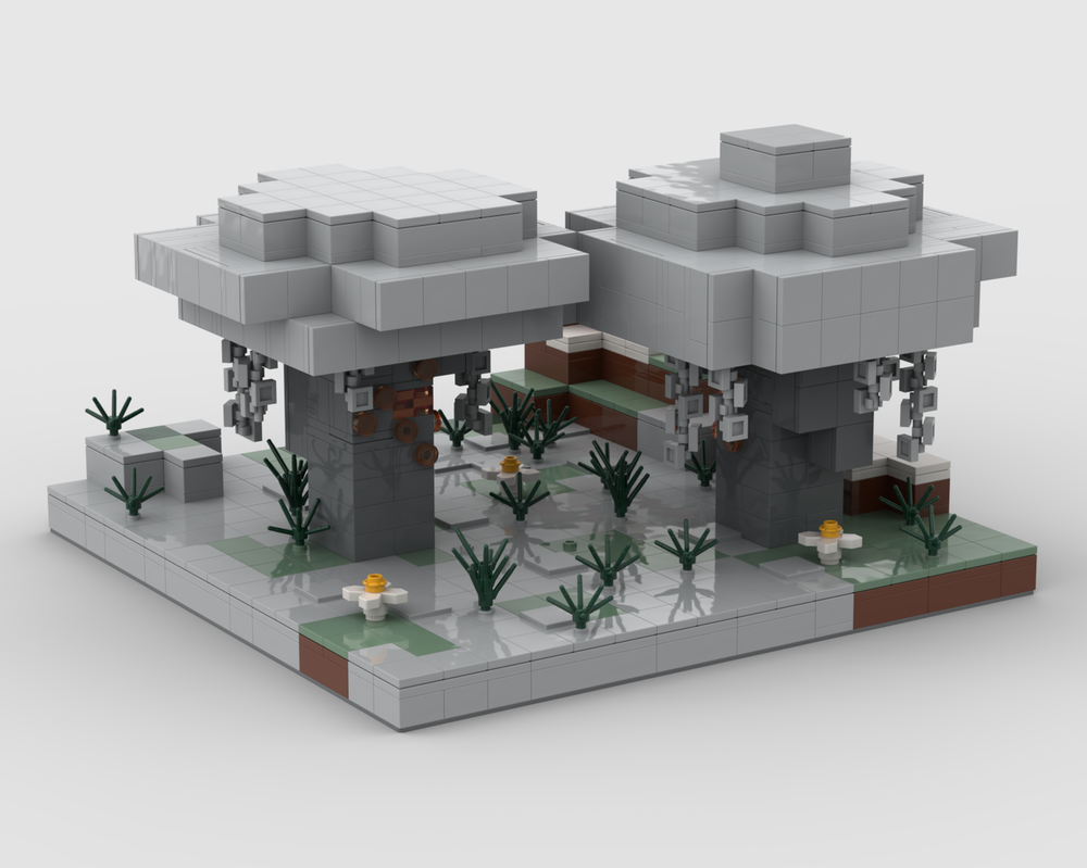 Lego Pale Garden (block accurate)