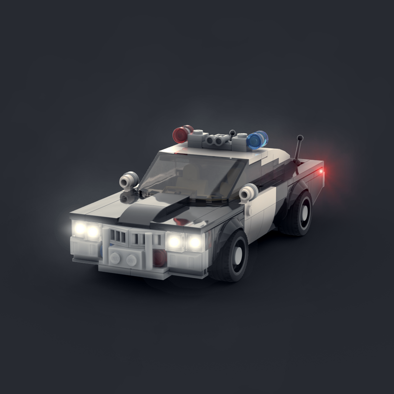 Lego Vintage Police Car (Remake)