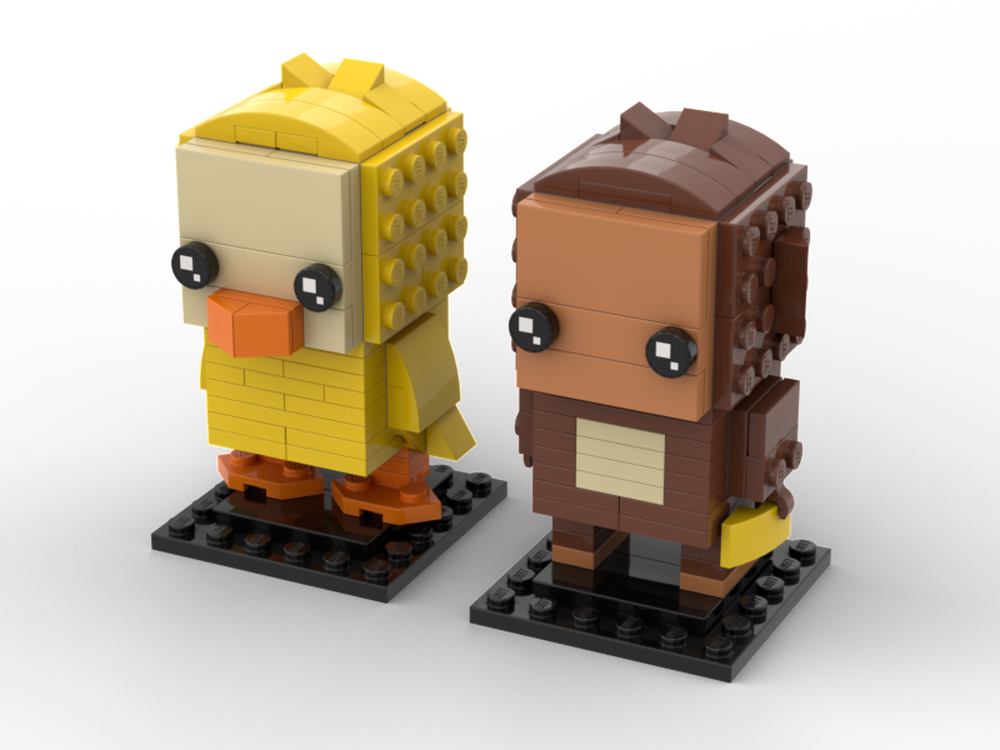 Lego 41597 Chick and monkey