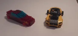 Retrowave/Synthwave Inspired Transparent Car