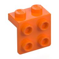 Lego Bracket 1 x 2 - 2 x 2 / Orange