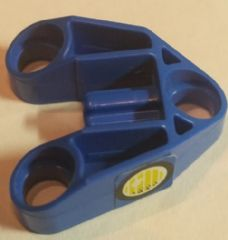 Lego Technic, Pin Connector 3 x 3 with Axle with Headlight Pattern Model Left Side (Sticker) - Set 8238