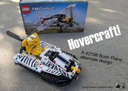 Hovercraft! (42198 Bush Plane alternate design!