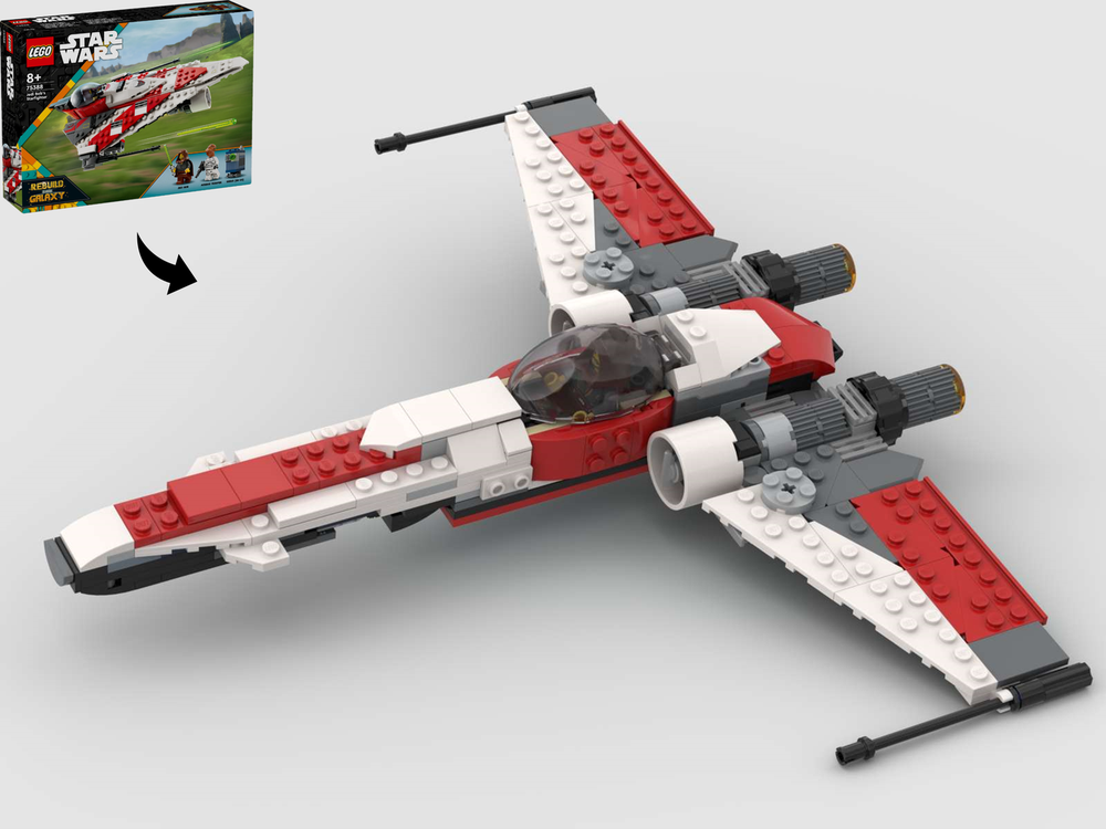 Lego Clone Z-95 Headhunter Starfighter - Alternate Build of 75388 Bob's Starfighter