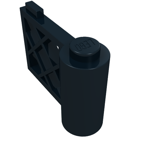 Lego Fence Gate 1 x 3 x 2 / Black