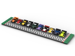 Smallest drivable F1 2025 Cars with rubber tyress and Display