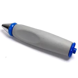 Pen Body, with Chrome Tip, Blue Ends / Medium Violet