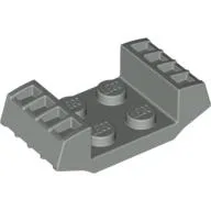 Plate Special 2 x 2 with Grills / Light Gray