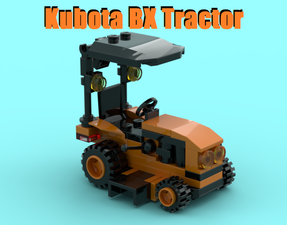 Lego Kubota BX Sub-compact Tractor