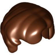 Lego Hair Short with Curled Ends / Reddish Brown