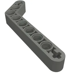 Technic Beam 1 x 9 Bent (7 - 3) Thick / Dark Bluish Gray