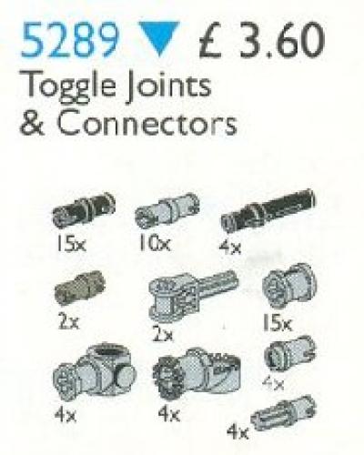 Lego Toggle Joints & Connectors