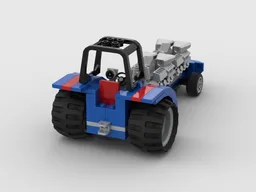 Modified Pulling Tractor
